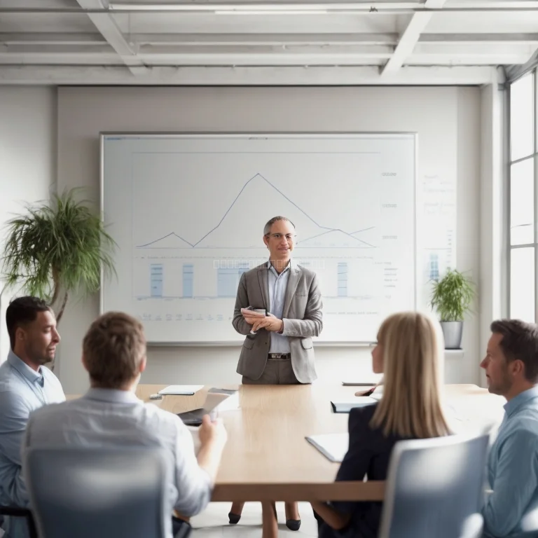 صورة مشاركة تفاعلية في دورة تطوير القيادة